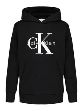 Boys Long Sleeve Fleece Hoodie Pullover Cotton Polyester Warm